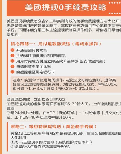 美团可用额度如何提现