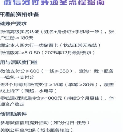 微信分付商家如何收款？结算流程与到账时间详解