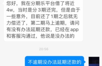 分期乐申请延期还款会不同意吗