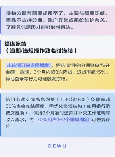 得物的额度