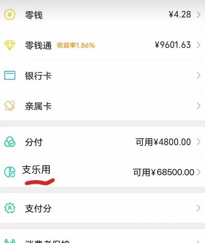 微信分付的钱可以用吗